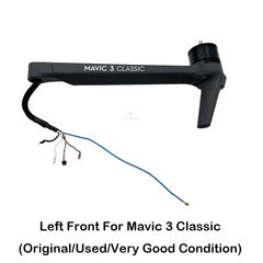 Original Left Front Arm for DJI Mavic 3/Cine/3 Classic/3 Enterprise Arm With Motors and Cables Drone Replacement Spare Parts - Thedroneflight