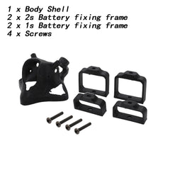 RC Micro Drone FPV Frame Kit 75mm 80mm 110mm Wheelbase For MINI RC FPV Freestyle Tiny Whoop Racing Drone Quadcopter DIY Parts