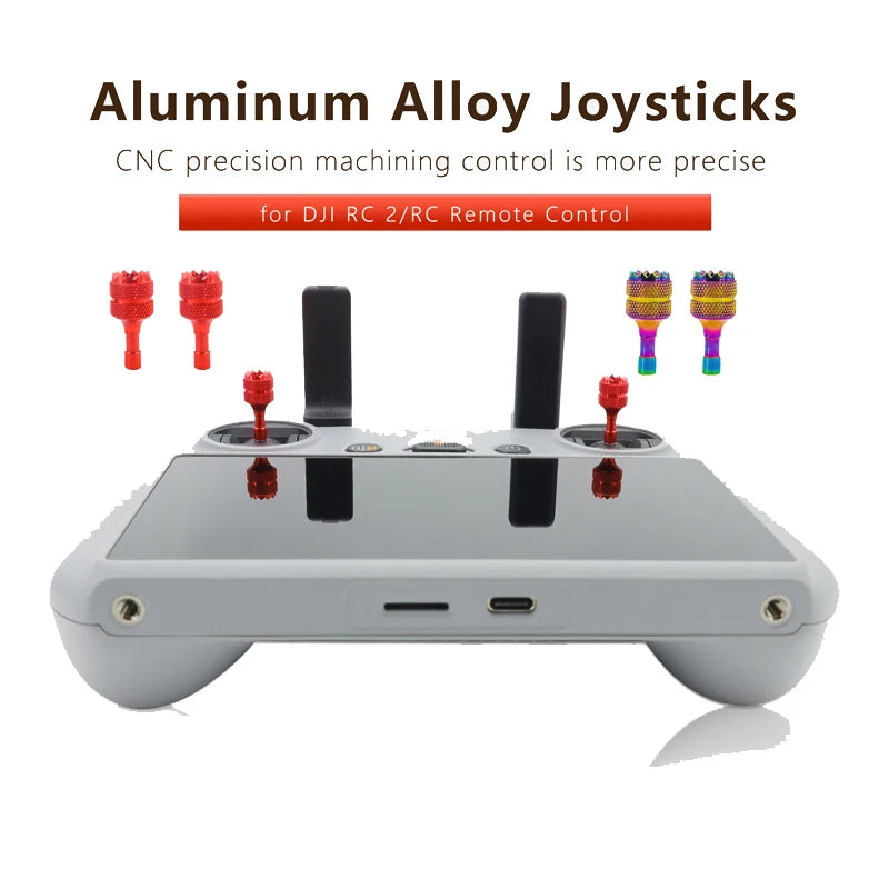 Joystick For DJI Mavic 3 Pro/Mini 3 Pro/Air 2S/Air 3/Mini 4 Pro RC/RC 2 Remote Controller Thumb Rocker Sticks Drone Accessories - Thedroneflight