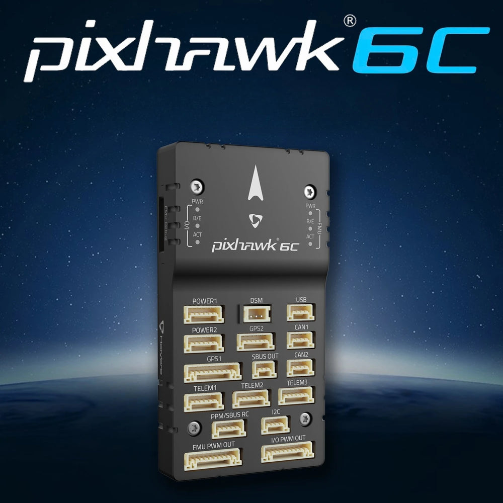 Holybro Pixhawk 6C Flight Controller — PX4/ArduPilot, Metal Shell, M10/M9N GPS Options - TheDroneFlight