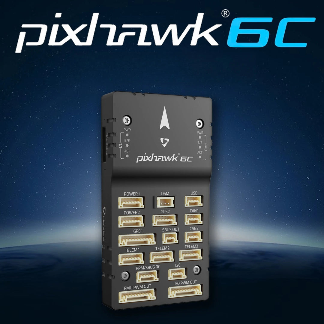 Holybro Pixhawk 6C Flight Controller — PX4/ArduPilot, Metal Shell, M10/M9N GPS Options - TheDroneFlight