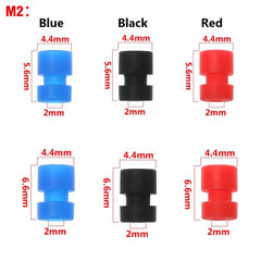 9IMOD 10pcs M2/M3 RC Rubber Shock Absorber Balls for F3 F4 F7 Flight Controller FPV Quadcopter Anti Vibration Soft Mount Ball