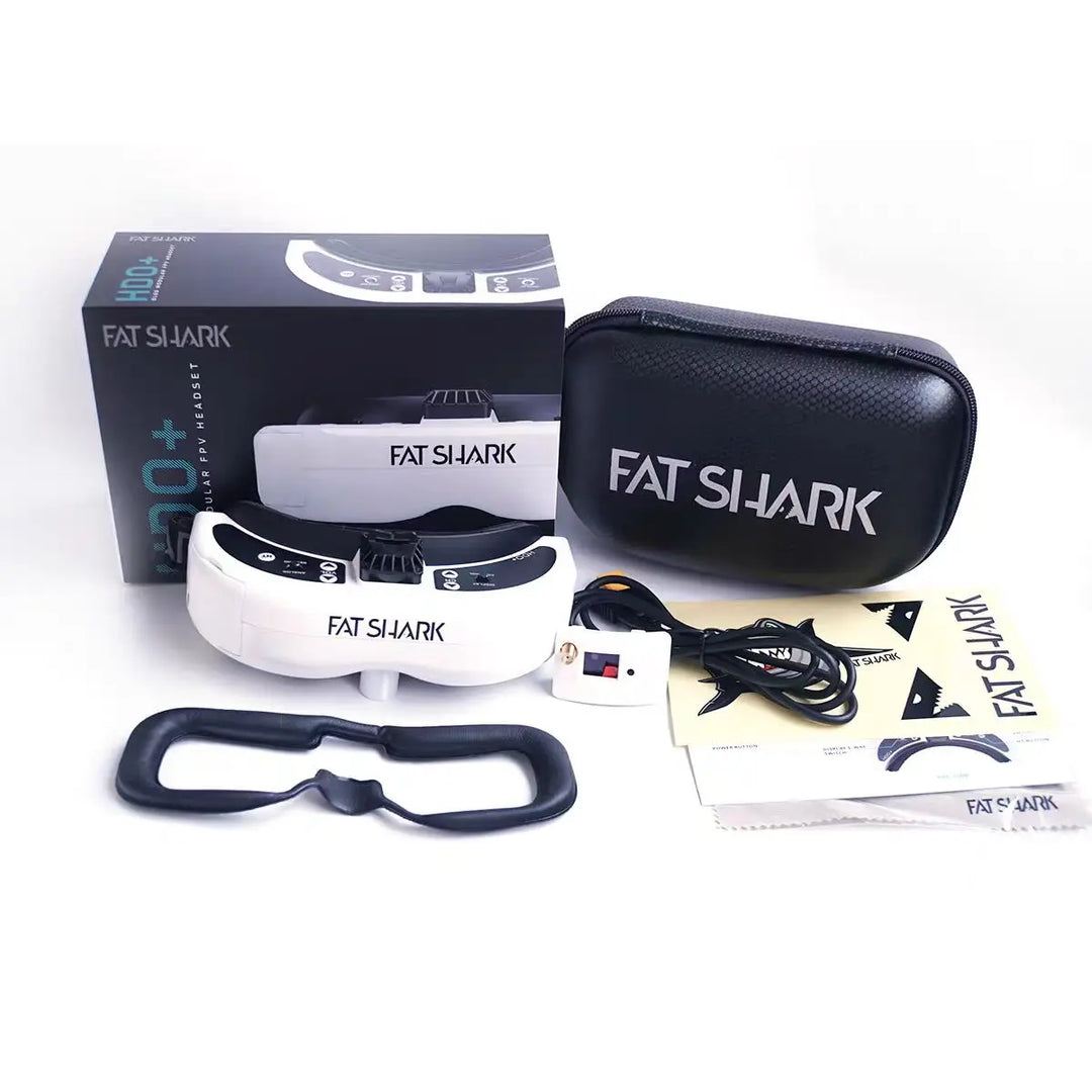 FatShark Dominator HDO2 FPV Goggles — ImmersionRC RapidFIRE & Lumenier AXII Antenna Bundle - TheDroneFlight
