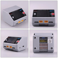 HOTA D6 Pro Dual-Channel Smart Charger — AC 200W / DC 650W, 15A×2, 1–6S LiPo/LiHV/LiFe, App Control, Wireless Charging