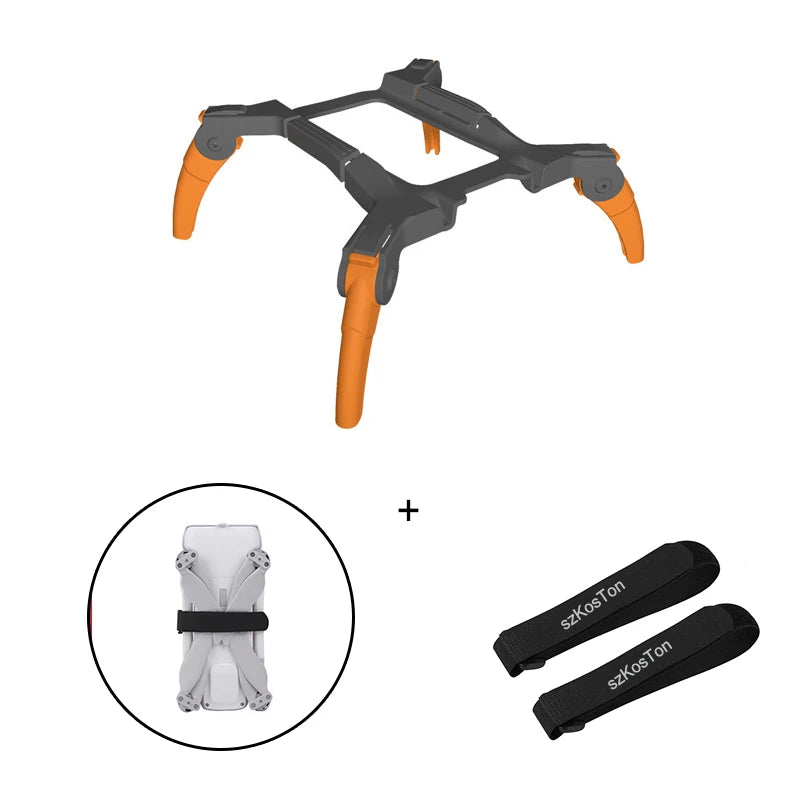 Landing Gear for Mavic Mini 2/SE Mini 4K Height Extended Leg Protector Quick Release Feet Extensions for DJI Drone Accessory - Thedroneflight