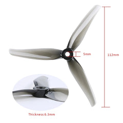 iFlight Nazgul F5 5140 Propellers - 5" 3-Blade Tri-Blade 5mm Hole FPV Racing Freestyle (2 Pairs)