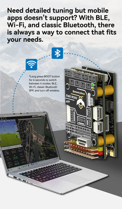 SpeedyBee F405 WING APP FC, Fixed Wing RC Plane Board, Reliable Flight Control, Compact & Easy to Configure