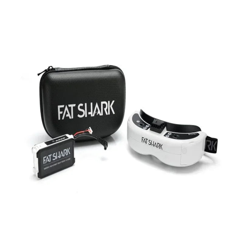 FatShark Dominator HDO2 FPV Goggles — ImmersionRC RapidFIRE & Lumenier AXII Antenna Bundle - TheDroneFlight