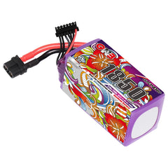 GNB 6S LiPo Battery 2-Pack — 22.8V, 120C/150C, XT60, FPV Racing Drone (1100/1300/1500/1850mAh)