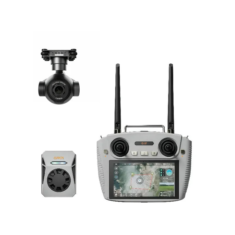 Skydroid G12 Handheld Ground Station — 20km, 5.5" 1080p, Dual-Band, 6nm, Android 13 - TheDroneFlight