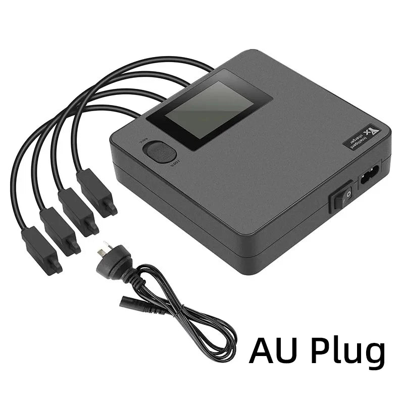 For DJI Air 3 Drone Battery Digital Display Charger 6 In 1 Charging Hub Fast Smart Charger With USB Adapter Port Accessories - Thedroneflight