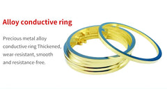 Rotating conductive slip ring inner diameter 25.4 hollow circuit slip ring circuit conductive ring
