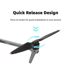 2/4 Pairs Low Noise 8747F Propeller Props for DJI Air 3 Drone Quick-Release Folding Blade Propellers Wing Accessories - Thedroneflight