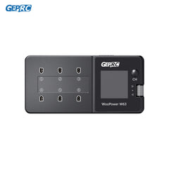 GEPRC WooPower W63 100w Smart Battery Charger Charged for LiPo LiHV LiFe Suit Short-circuit Protection RC FPV Quadcopter Drone