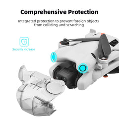 BRDRC Landing Gear for DJI Mini 4 Pro Drone Lightweight Foldable Extended Leg Protector Soft Fit for Mini 4 Pro Accessories - Thedroneflight