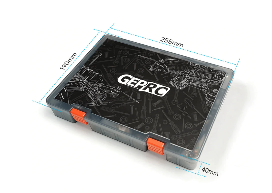 GEPRC FPV Hardware Pack Multifunctional Repair Kit with Screws/Nuts/Connectors/Cables Tools for FPV Drone Maintenance