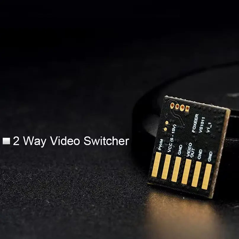 FOXEER 2CH Video Switcher Light Weight Small Size for RC FPV Drone