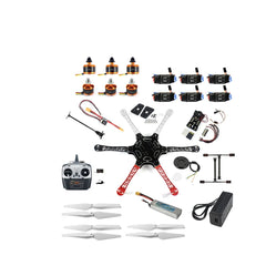 DIY F550 Hexacopter Drone Kit — 6-Axis, 550mm, 2212 920KV Motors, 9443 Props, 3–4S, 500g Payload, VTX, Optional Radio