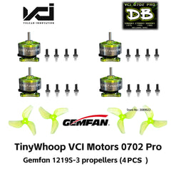 VCI Hobby 0702 Pro DB Brushless Motor — 23000 / 27000 / 30000KV 1S Dual Ball Bearing Tiny Whoop
