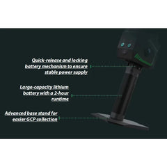 GreenValley LiGrip O2 Lite Handheld SLAM LiDAR Scanner — MLF-SLAM, RTK GNSS, Dual 12MP Panoramic, <5cm Accuracy
