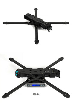 Axisflying MANTA10" Lite 10inch FPV Freestyle Drone Ture X Frame Kit 402mm Wheelbase T700 Carbon Compatible 10inch Propeller