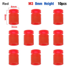 9IMOD 10pcs M2/M3 RC Rubber Shock Absorber Balls for F3 F4 F7 Flight Controller FPV Quadcopter Anti Vibration Soft Mount Ball
