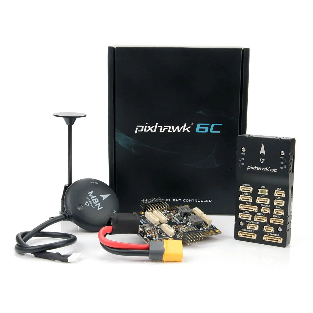 Holybro Pixhawk 6C Flight Controller — PX4/ArduPilot, Metal Shell, M10/M9N GPS Options - TheDroneFlight