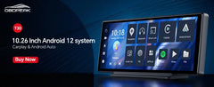 K2 Pro 11.3" Car DVR 4K Camera Wireless Carplay Android auto Ai Screen Dash Cam Dual Len Video Recorder GPS Navigation Dashboard