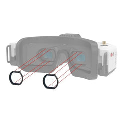 HDZero Goggle 2 FPV Digital Goggles — HD Low-Latency, Customizable Lenses, MIPI - TheDroneFlight
