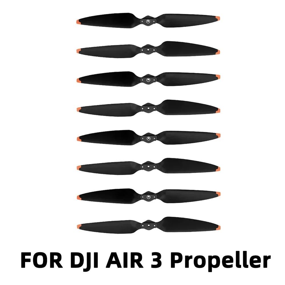 2/4 Pairs Low Noise 8747F Propeller Props for DJI Air 3 Drone Quick-Release Folding Blade Propellers Wing Accessories - Thedroneflight