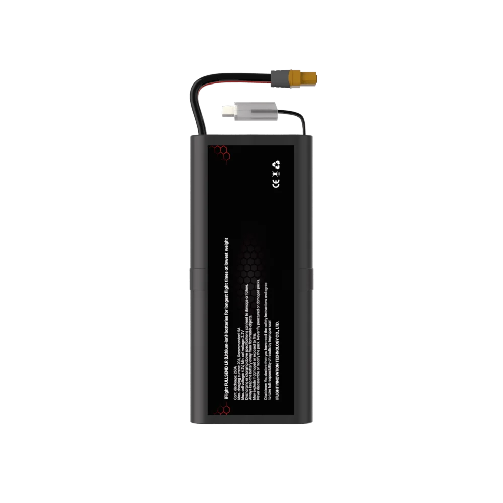 iFlight XT60H LI-Ion  Battery 10000mAh Fullsend 6S 2P 25C for Chimera7 Pro