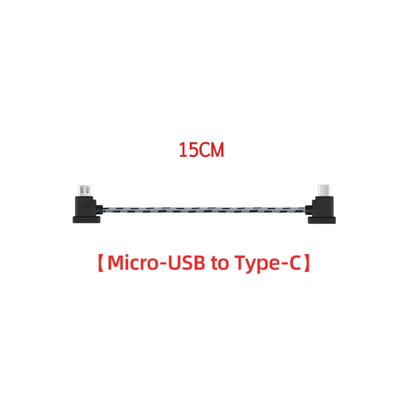 BRDRC OTG Cable - DJI Mavic/Mini Type-C/Micro-USB/iOS
