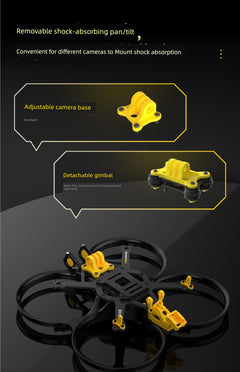 Speedybee 3.5-Inch Rack Bee35 FPV Ducting Machine Crossing Machine Circle Machine Aerial Photography O3 Simulation