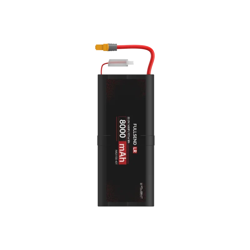 iFlight Fullsend 6S 8000mAh Li-Ion Battery — 6S2P, 22.2V, Samsung INR21700-40T, XT60H, 896g, for Long Range FPV Drones (Chimera7 Pro, Helion 10)