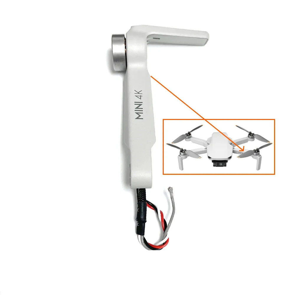DJI Mini 4K Arm Rotation Repair Parts — Front / Rear, Left / Right, Full Set - TheDroneFlight
