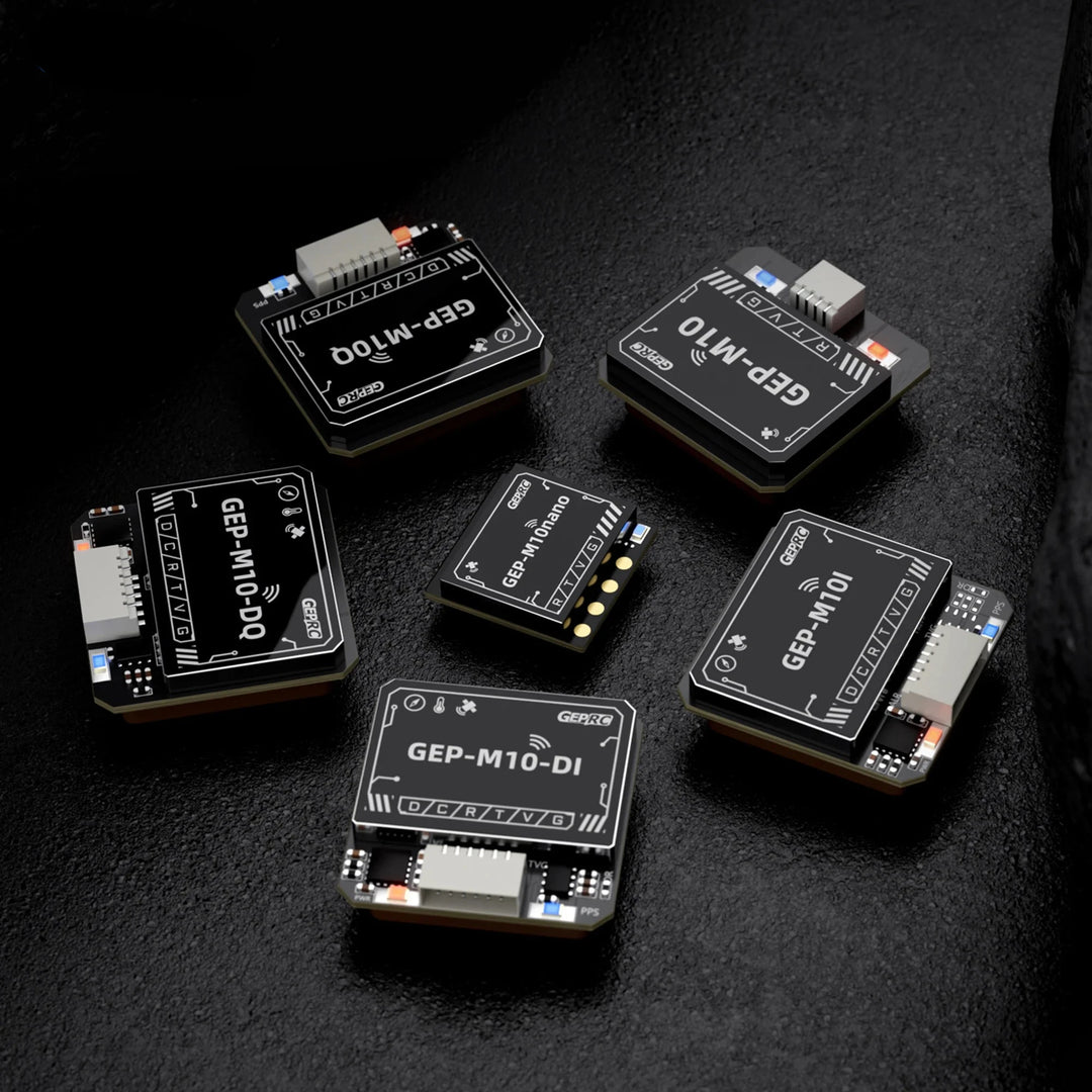 GEPRC GEP-M10 Series GPS Built-in Flash Chip QMC5883L Magnetometer DPS310 Barometer Accurate and Farad Capacitor for FPV Drone - Thedroneflight