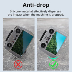 BRDRC Silicone Case for DJI RC 2 - Flip Neo Mini 4 Pro Air 3S