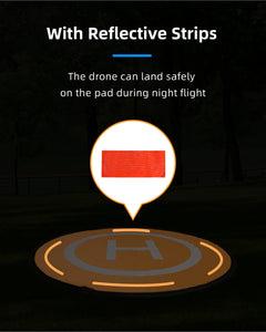 RF06 Drone Quadcopters Accessories Universal 55/75/90/110CM Foldable Landing Pad RC Dron Mat Quadcopter Parking Apron Apron Pad