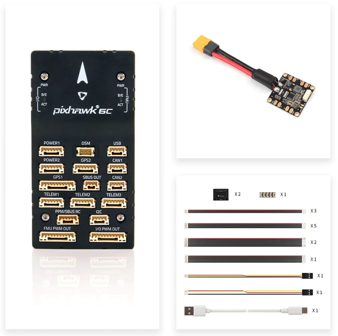 Holybro Pixhawk 6C Flight Controller — PX4/ArduPilot, Metal Shell, M10/M9N GPS Options - TheDroneFlight