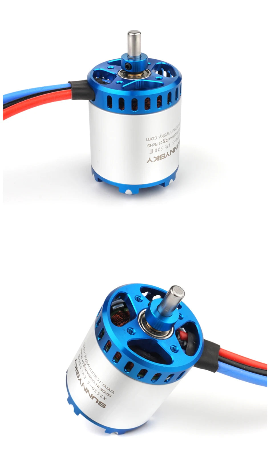 SUNNYSKY X3520-III X3530-III 560KV 780KV 445KV Brushless Motor with Box for RC Quadcopter Airplanes Fixed Wing Plane O - Thedroneflight