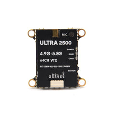 NEW 64CH 4.9G-5.8G 1.6W / 2.5W FPV VTX Transmitter with antenna For Long Range FPV Racing Drone Frame