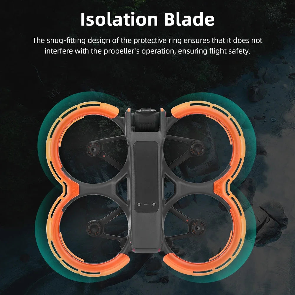 BRDRC Propeller Guard for DJI Avata 2 Anti-collision Bumpers Protection Guard Impact Protectors Drone Lightweight Accessories - Thedroneflight