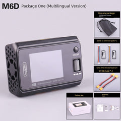Toolkitrc Hawaii M6d Mojito Version Balance Charger 6S Lithium Battery Dual-Channel 500W Model Aircraft UAV