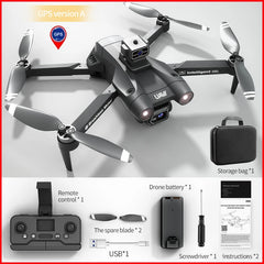 JJRC X28 GPS Drone 4K EIS Dual-Camera FPV Foldable RC Quadcopter Brushless Motor Obstacle Avoidance 2.4G WiFi - Thedroneflight