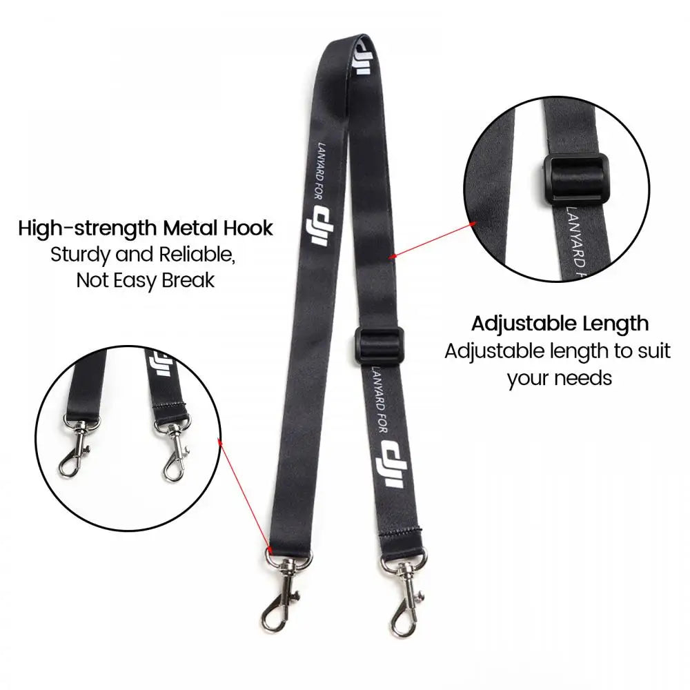 DJI RC/RC 2 Controller Lanyard - Neck Strap for Neo/Air 3/Mini 4 Pro