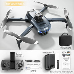 JJRC X28 GPS Drone 4K EIS Dual-Camera FPV Foldable RC Quadcopter Brushless Motor Obstacle Avoidance 2.4G WiFi - Thedroneflight