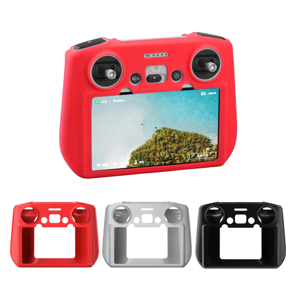 Protection Cover Shock-resistant Anti Slip Silicone RC Remote Controller Screen Protector Drone Accessories for DJI Mini 3 Pro - Thedroneflight