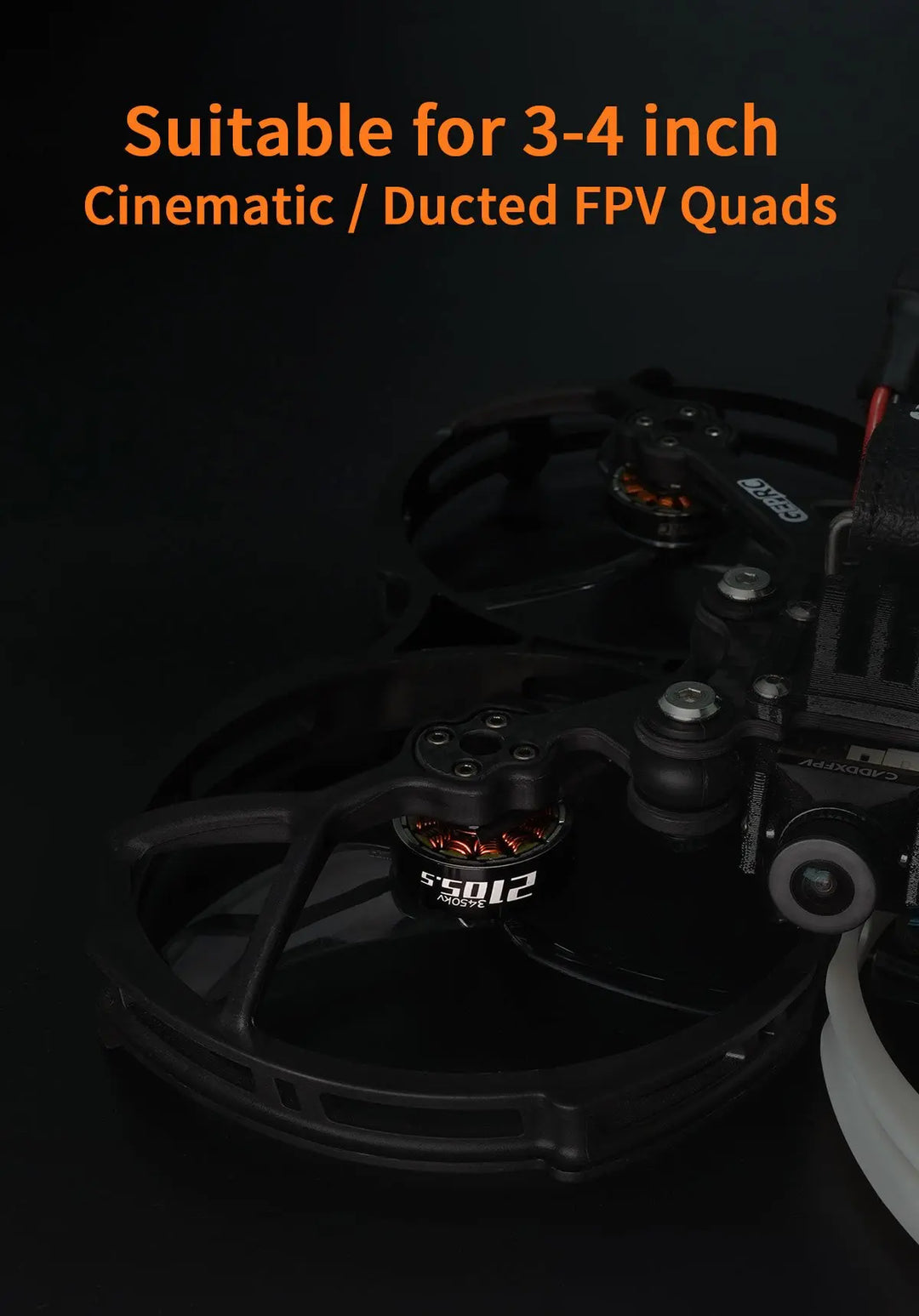 GEPRC SPEEDX2 2105.5 3450KV 2650KV 3-4S Motor 1.5mm Shaft - Thedroneflight