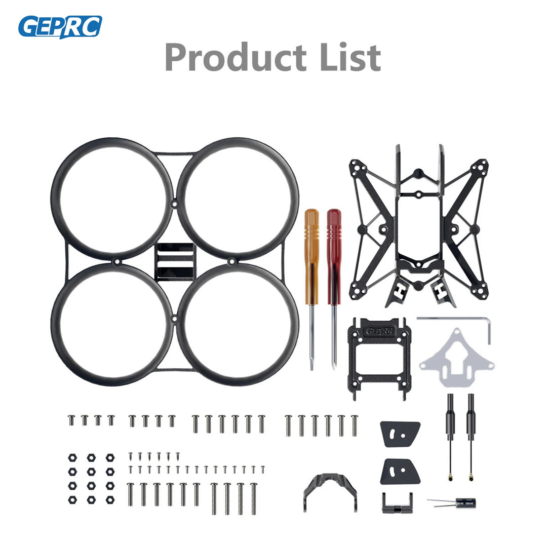 GEP-DS20 Frame 2Inch Parts Propeller Accessory Base Quadcopter FPV Freestyle RC Racing Drone DarkStar20 - Thedroneflight