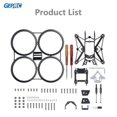 GEP-DS20 Frame 2Inch Parts Propeller Accessory Base Quadcopter FPV Freestyle RC Racing Drone DarkStar20 - Thedroneflight